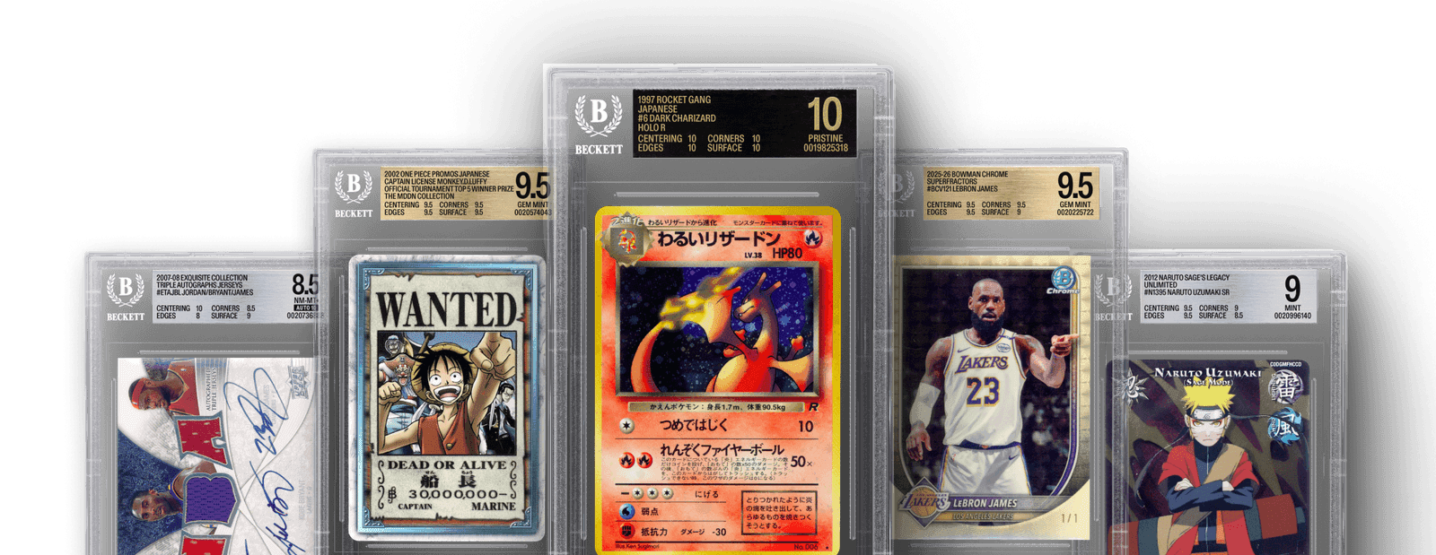 Beckett graded cards