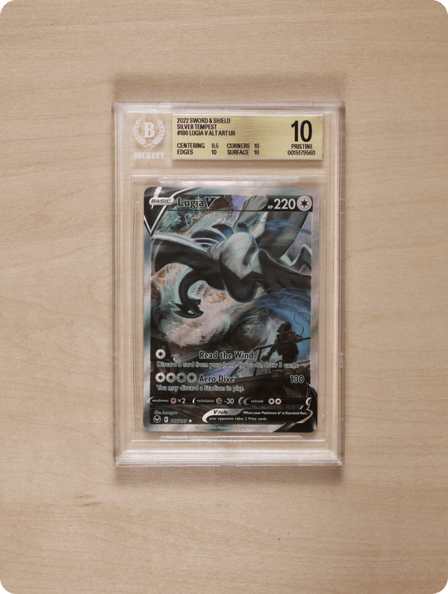 2022 Sword & Shield - Silver Tempest Lugia V Alt Art UR