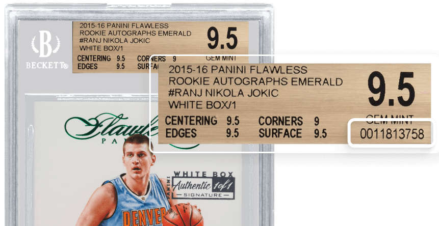 2015-16 Panini Flawless Rookie Autograph Emerald