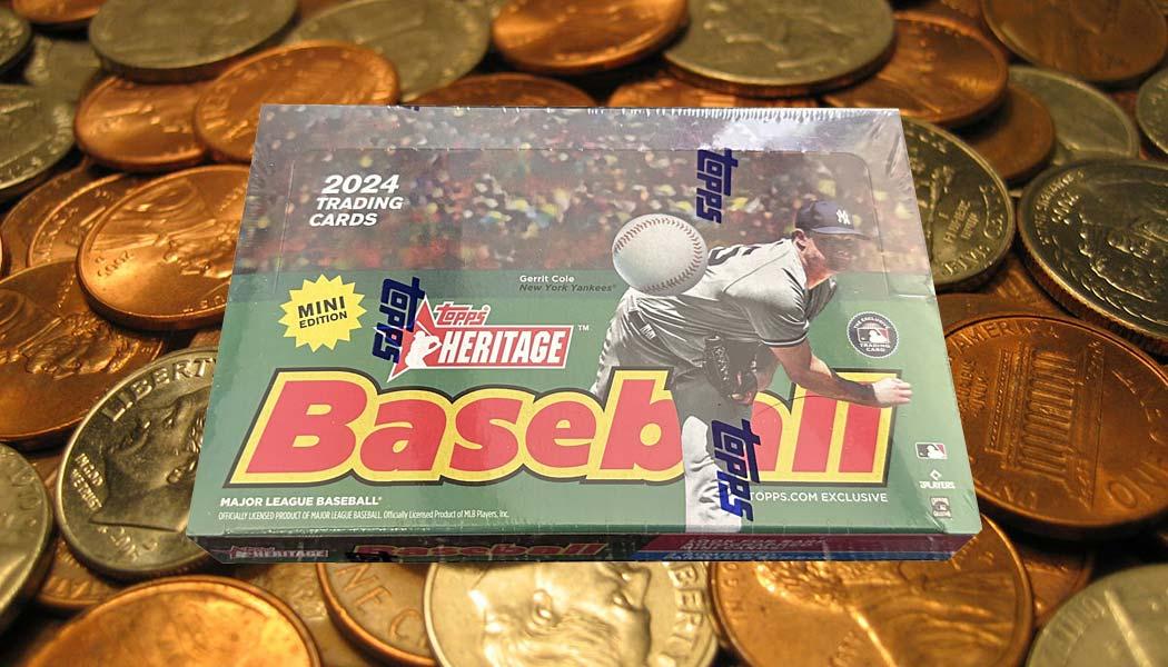 Cheap Wax Wednesday Box Breaks: 2024 Topps Heritage Mini Baseball