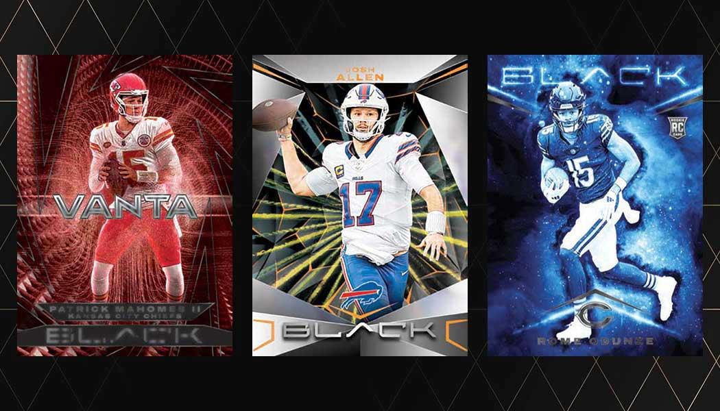 2024 Panini Black Football Checklist, Team Set Lists and Details