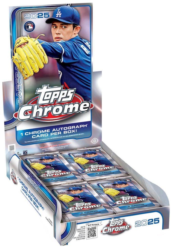 2025 Topps Chrome Baseball Checklist, Team Set Lists and Details