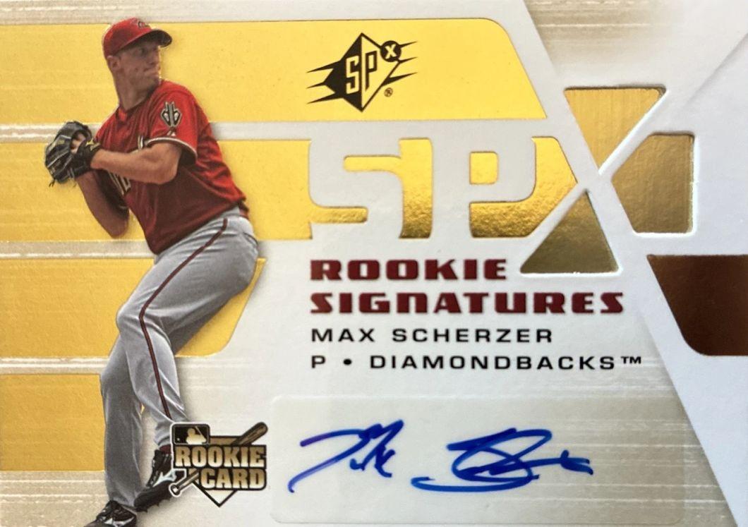 Max Scherzer’s Top Rookie Cards