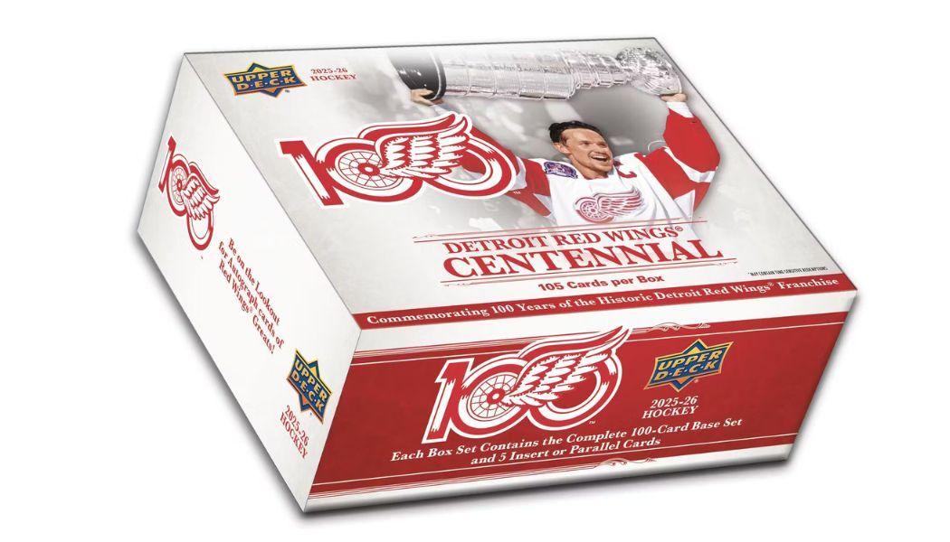 2025-26 Upper Deck Detroit Red Wings Centennial Box Set Details
