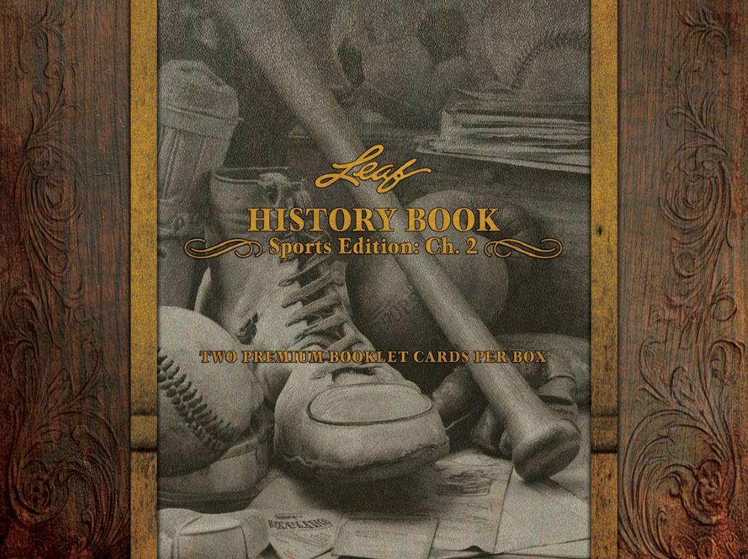 2025 Leaf History Book Sports Edition Chapter 2 Checklist and Details