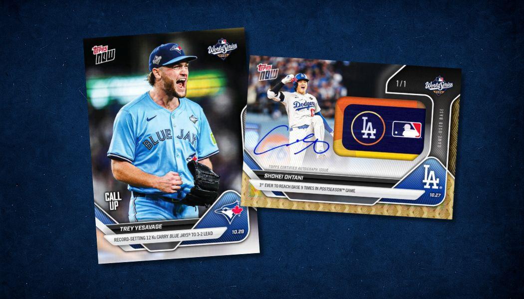 2025 Topps Now Baseball World Series Checklist