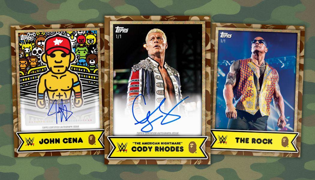 2025 Topps WWE x BAPE Wrestling Checklist and Details