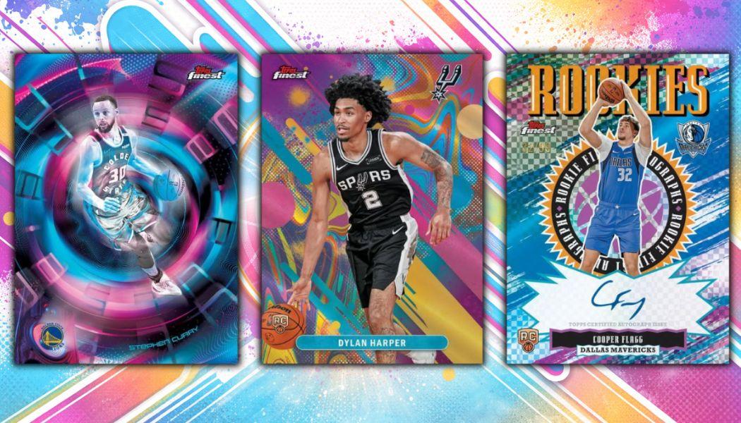 2025-26 Topps Finest Basketball Checklist, Team Set Lists and Details