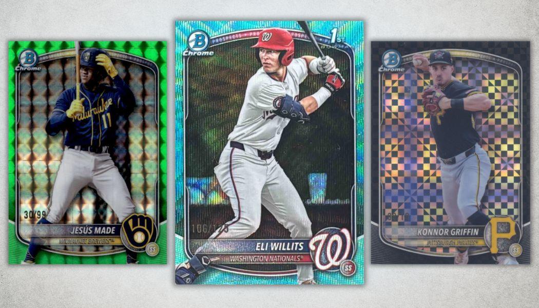 2025 Bowman Draft Baseball Parallel Guide and Image Gallery