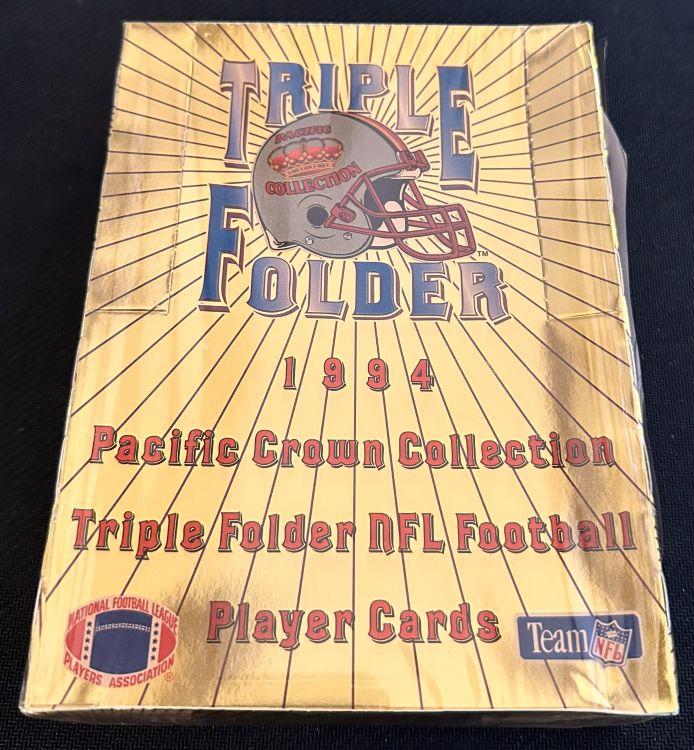 Cheap Wax Wednesday Box Breaks: 1994 Pacific Triple Folder Football