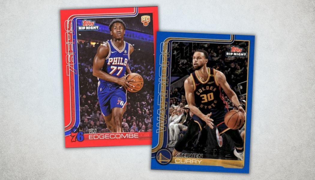 2025-26 Topps Hobby Rip Night Basketball Checklist and Details