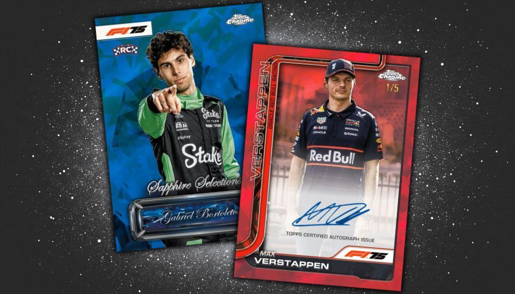 2025 Topps Chrome Sapphire Formula 1 Checklist and Details