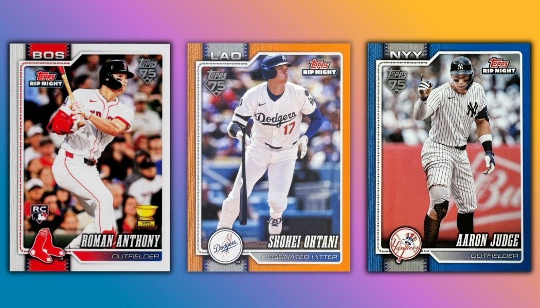 2026 Topps Hobby Rip Night Baseball Checklist and Details