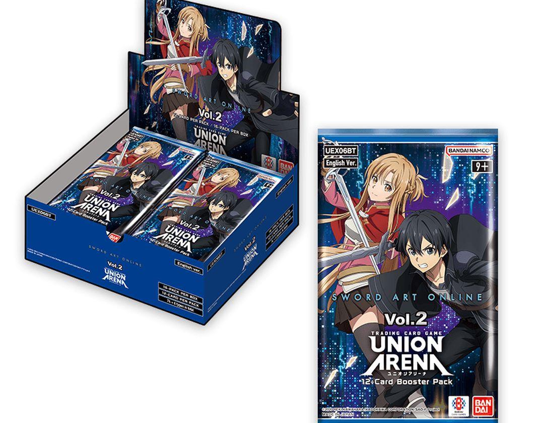 2026 Union Arena TCG Sword Art Online Vol. 2 Checklist and Set Details
