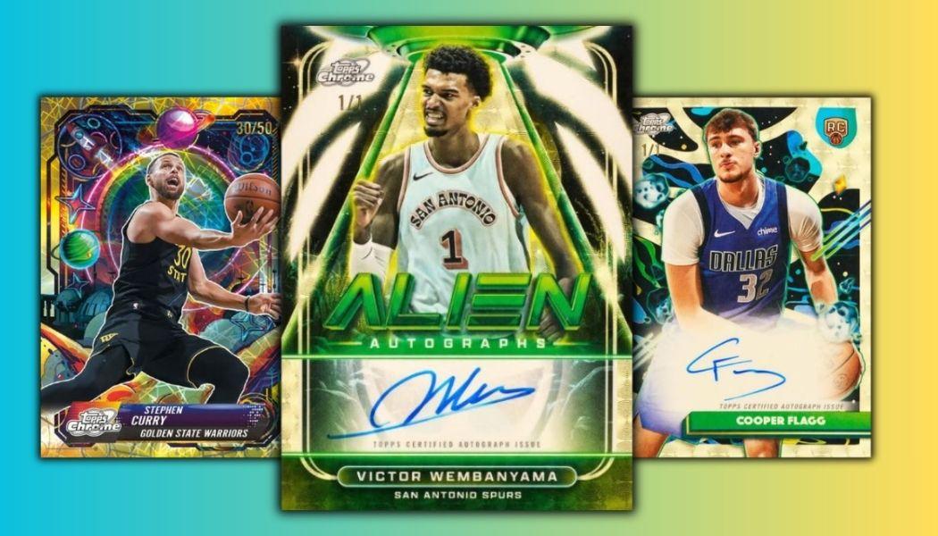 2025-26 Topps Cosmic Chrome Basketball Checklist, Team Set Lists and Details