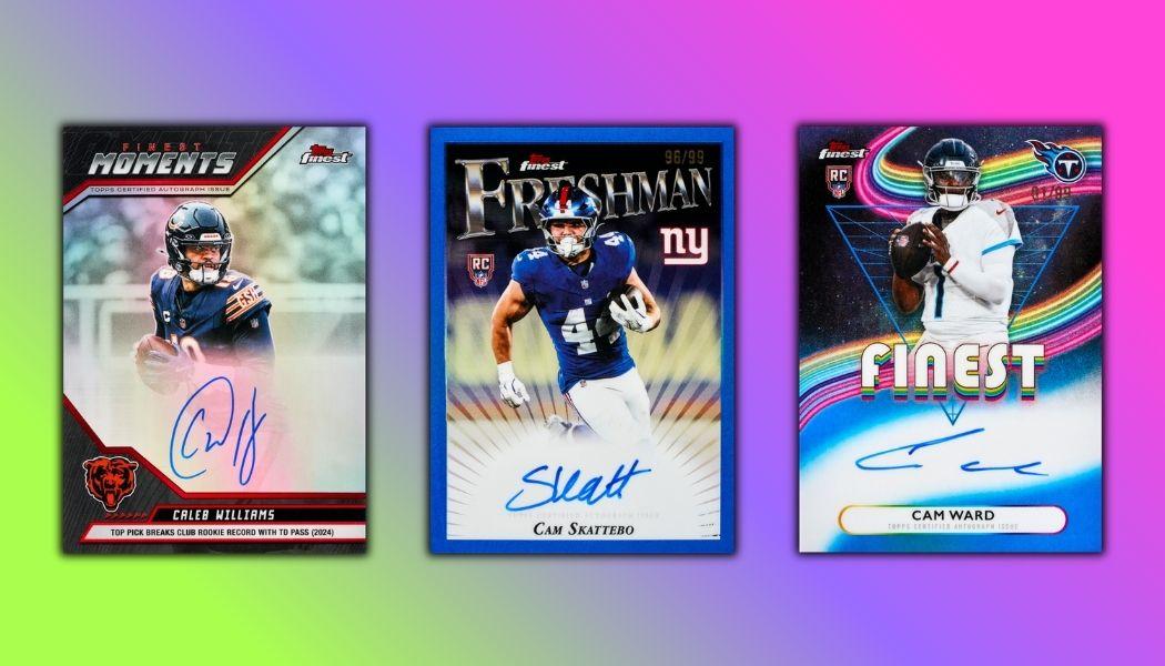 2025 Topps Finest Football Checklist, Team Set Lists and Details