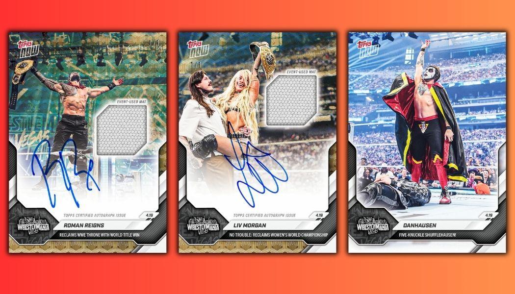 2026 Topps Now WWE Checklist and Details