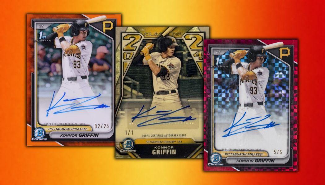 Most Expensive Konnor Griffin Baseball Cards Sold a Week Into His MLB Career