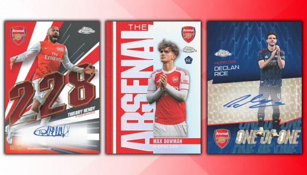 2025-26 Topps Chrome Arsenal Soccer Details
