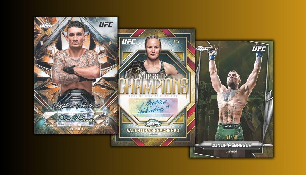 2026 Topps Chrome Sapphire UFC Checklist and Details