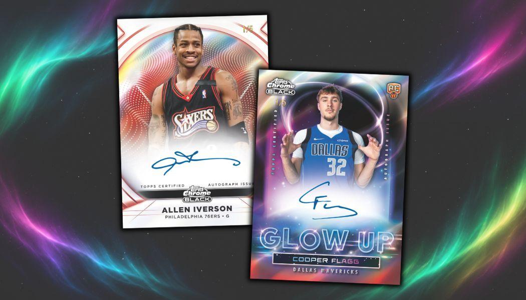 2025-26 Topps Chrome Black Basketball Checklist, Team Set Lists and Details