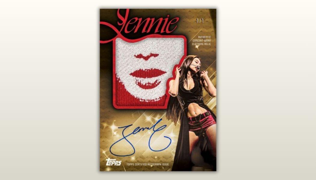 2026 Topps Chrome x Jennie Details
