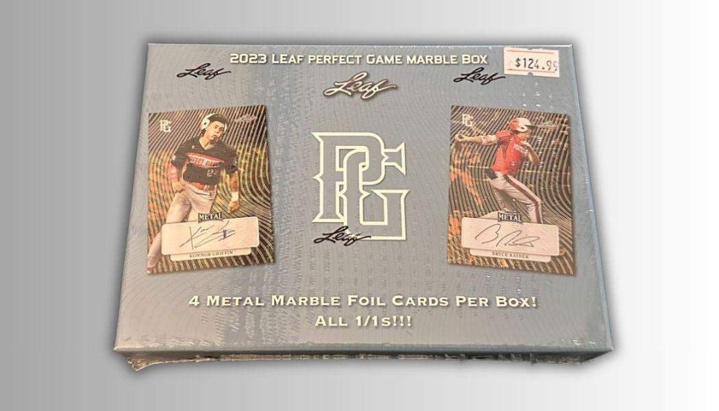 Cheap Wax Wednesday Box Breaks: 2023 Leaf Perfect Game Marble Baseball