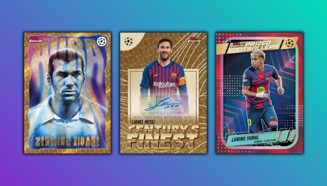 2025-26 Topps Finest UEFA Club Competitions Soccer Checklist, Team Set Lists and Details