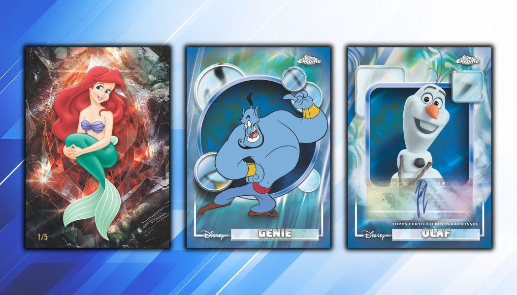 2026 Topps Chrome Sapphire Disney Checklist and Details