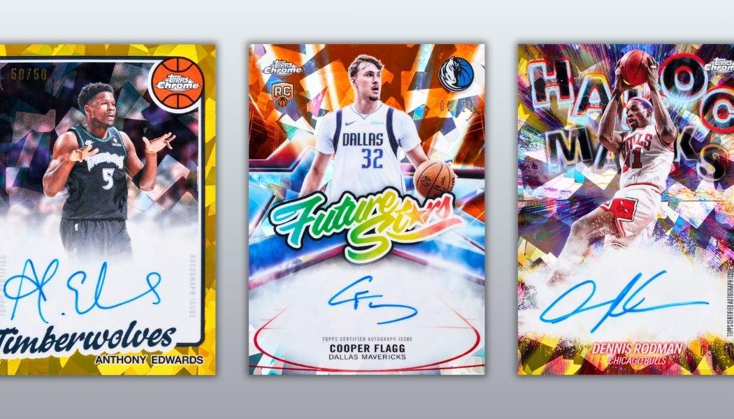 2025-26 Topps Chrome Update Sapphire Basketball Checklist, Team Set Lists and Details