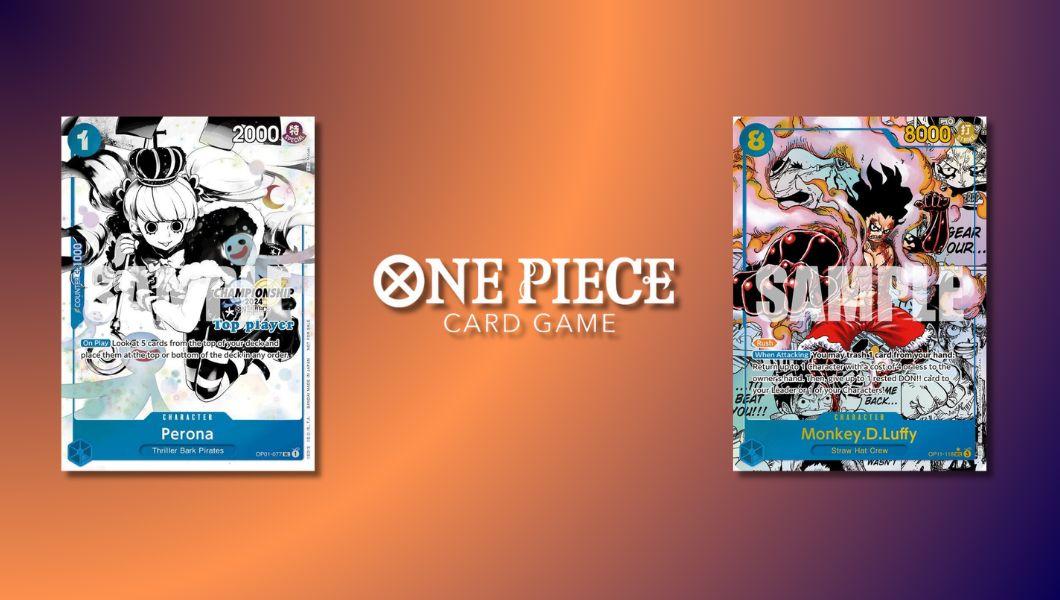Five Extremely Valuable One Piece Cards on the Floor at The National