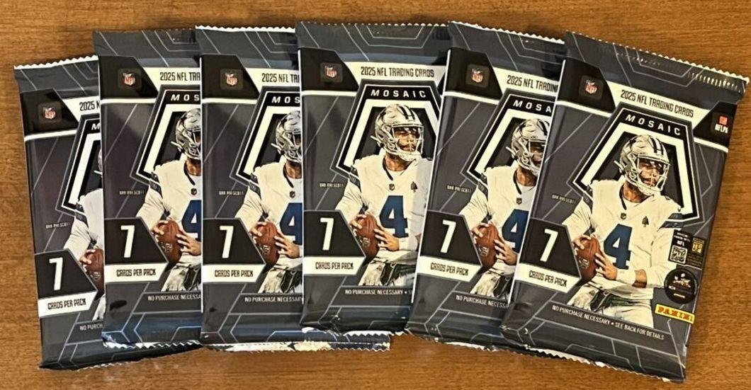 Market Watch Football: Highest-Selling 2025 Panini Mosaic Cards of Top NFL Players